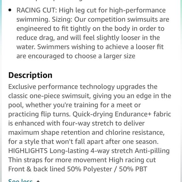 Speedo Endurance Black Flyback Swimsuit Woman Size 34/8 - Picture 7 of 10